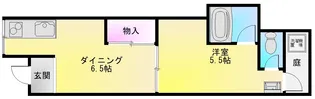 パル末広【1階】の間取り