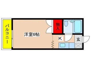 コーポ青柳【2階】の間取り