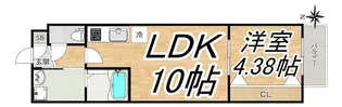 新日・梅田Northレジデンス【7階】の間取り