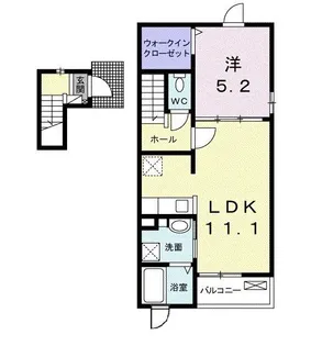 W・フォレスト【2階】の間取り