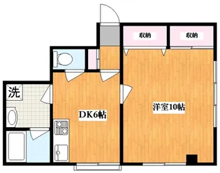 緑が丘グリーンヒルビル【2階】の間取り