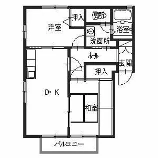 ファミーユ【2階】の間取り