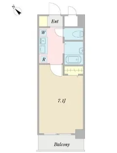 プロシード市川妙典II【1階】の間取り