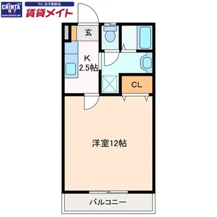 シーパーク長太ノ浦 B【1階】の間取り
