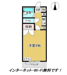 ファースト池田【5階】の間取り