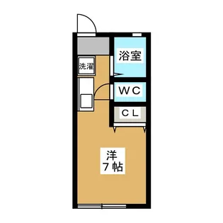 レジデンス八千代【1階】の間取り