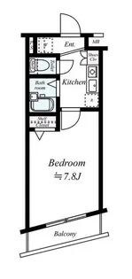 プレール高田馬場【4階】の間取り