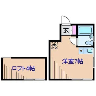ステラヴィラ菊名【1階】の間取り