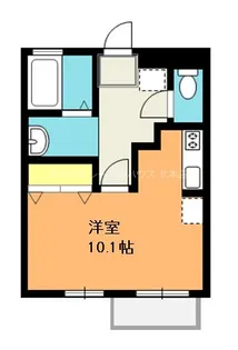 クレセントハイム【1階】の間取り