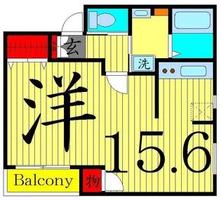 LOOP堀切菖蒲園【1階】の間取り