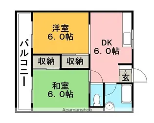 高木第1ビル【5階】の間取り