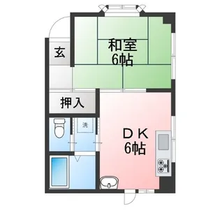 ファーレ石井【1階】の間取り