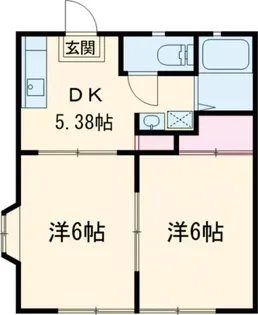 ポートランドM【2階】の間取り