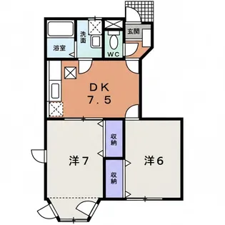 サンヒルズ生桑台 I【1階】の間取り