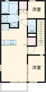 ハーベスト柵町【2階】の間取り