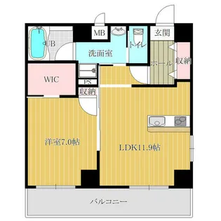 エテルナ22【7階】の間取り