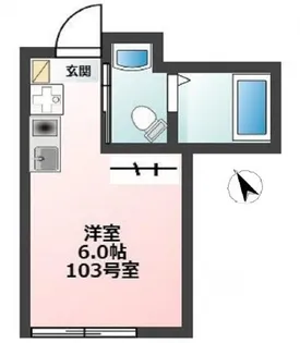 ルラシオン沼袋【1階】の間取り