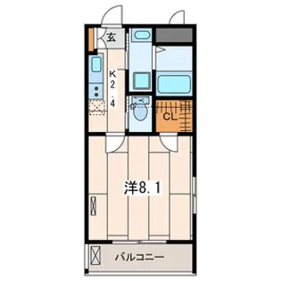 アルカグランデ【1階】の間取り