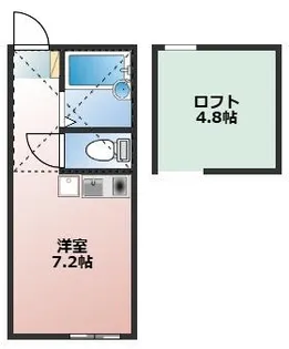 Well-B 横濱反町I【2階】の間取り