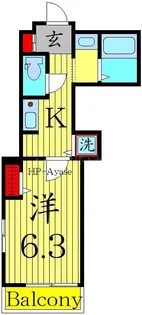 MAISON FORTUNA【1階】の間取り
