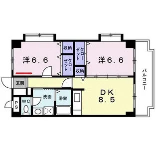 美ら なーぐしくTN【4階】の間取り