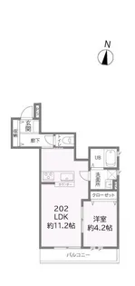 コンフォルディア【2階】の間取り