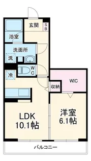マイメゾン八千代中央【2階】の間取り