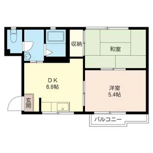 VILLAGE永山A【2階】の間取り