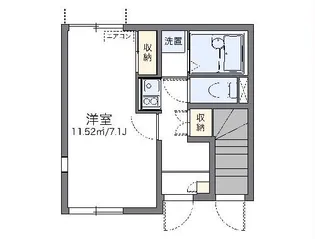 レオネクストプレシーウ【1階】の間取り