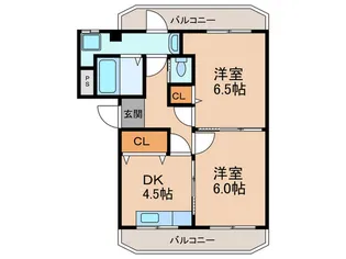 コ-ポKM【3階】の間取り