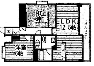 パークシティガーデン【3階】の間取り