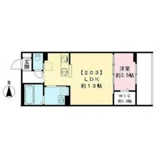 Casa Branche【3階】の間取り