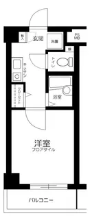 グランディール墨田【1階】の間取り