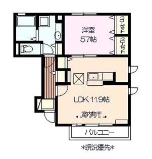 グレイシア【1階】の間取り