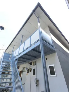 神奈川県川崎市中原区上新城1【アパート】の外観