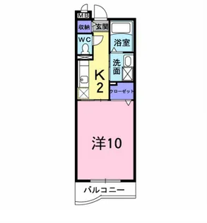 NEST末広【1階】の間取り