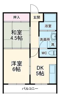WING湯河原【4階】の間取り