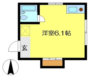 メゾンブルー【2階】の間取り