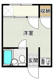 木原ハイツ【1階】の間取り