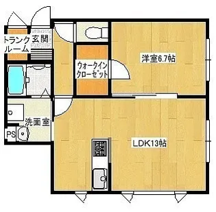 ELDORADOVI(エルドラド6)【2階】の間取り