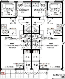 アイリス宮司【1階】の間取り