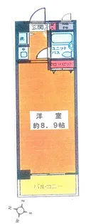 グリーンパーク綾瀬22【2階】の間取り