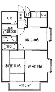 ライフスペース【2階】の間取り