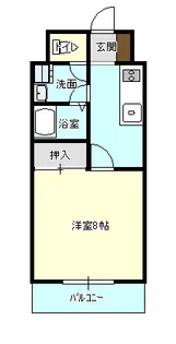 桜館【1階】の間取り