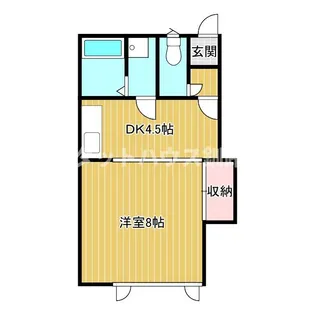 ハイムかん田【2階】の間取り