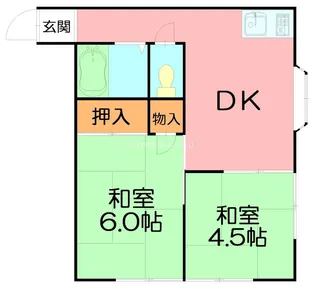 サンレジデンス【2階】の間取り
