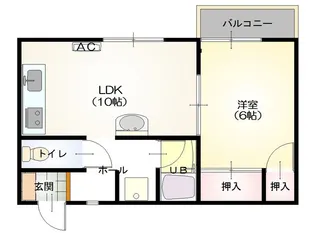 ドリームハーモニー【2階】の間取り