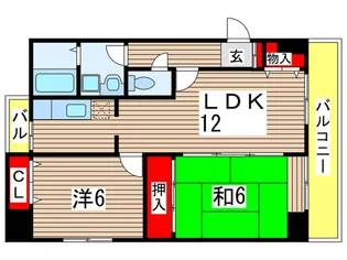 コンフォール エム・アイ【3階】の間取り
