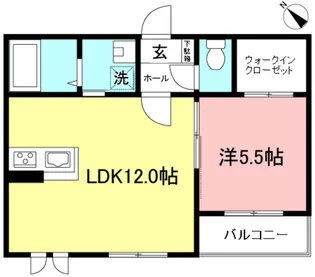 サトハウス【2階】の間取り