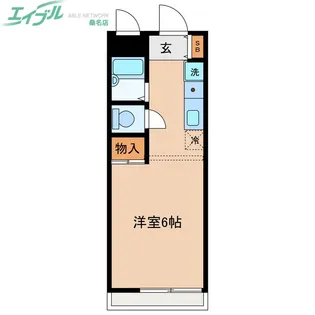 ソレイユ【2階】の間取り